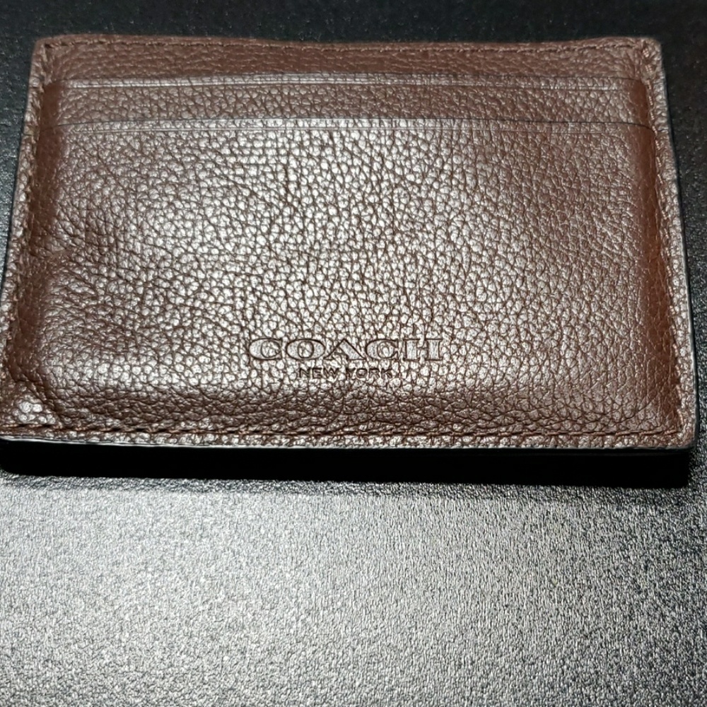 Vintage Coach wallet with money clip